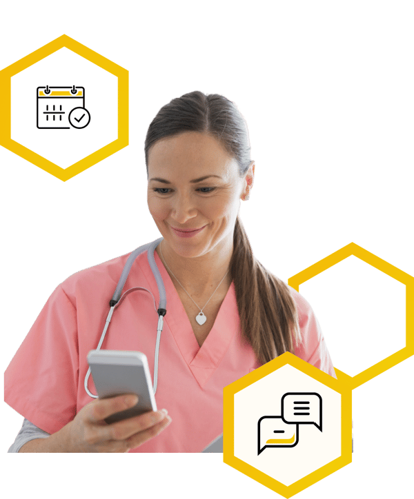 TextHive for Home Healthcare Professionals